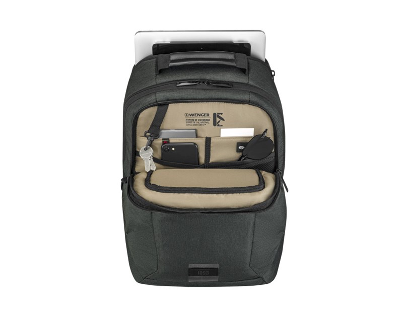 Wenger ruksak MX ECO Professional za prijenosnike do 16", 20 L, ugljeno sivi
