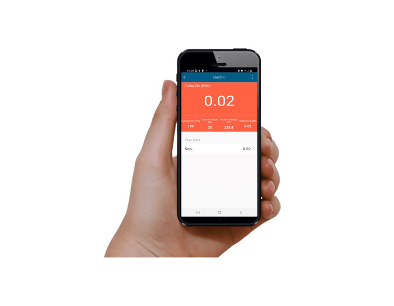 WOOX WiFi Smart utičnica EU, 16A/3680W, WooxHome app, voice control - Alexa & Google Assistant (R6118)