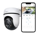 TP-Link Tapo C510W kamera 2K 3MP, H.264, 360°/130° Pan/Tilt, Full-Color Night Vision, microSD, dvosmjerni audio, detekcija pokreta, vodootporna IP65, Wi-Fi, Tapo app