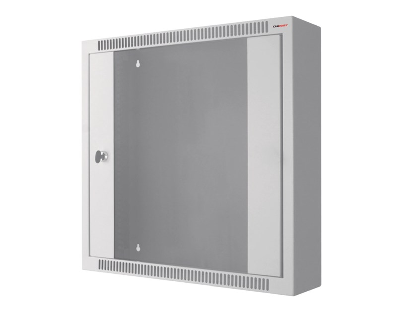Canovate 12U SLIMLINE 600x150x599  zidni ormar CRNE boje(WKE-9-1261A)