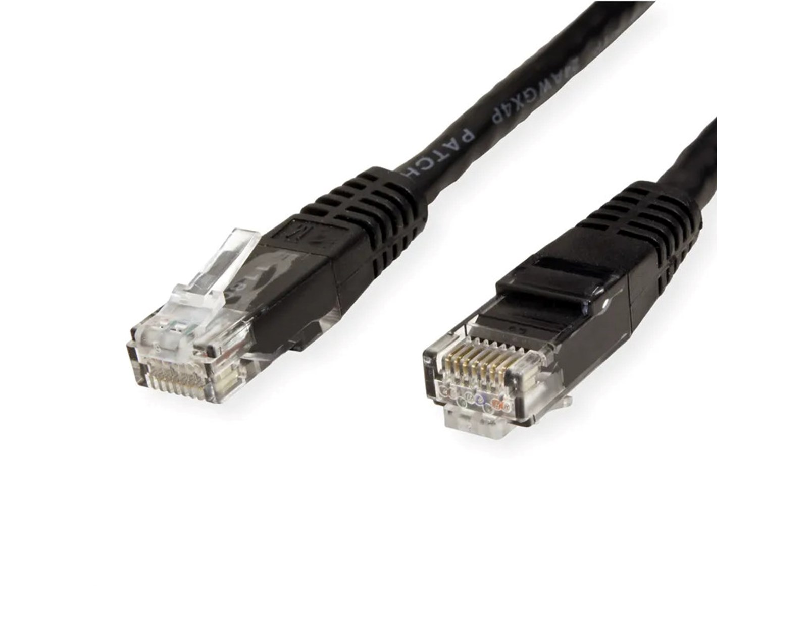 Roline VALUE UTP mrežni kabel Cat.6, 0.5m, crni