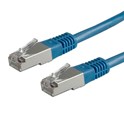 Roline VALUE S/FTP (PiMF) mrežni kabel oklopljeni Cat.6, 10m, plavi