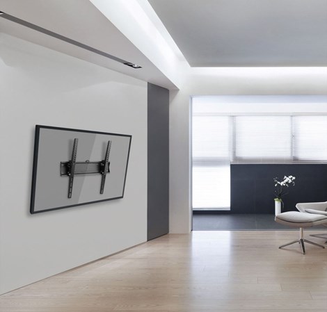 Roline VALUE zidni nosač za TV 32"-55", podesivi nagib, nosivost 40kg, crni