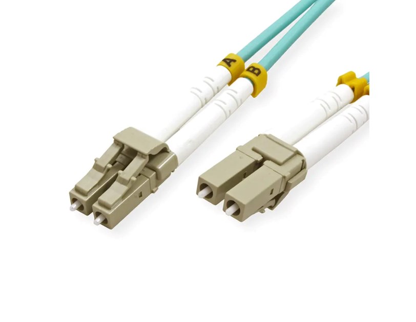Roline VALUE optički kabel 50/125µm LC-LC Duplex, OM3, 15m, tirkizni