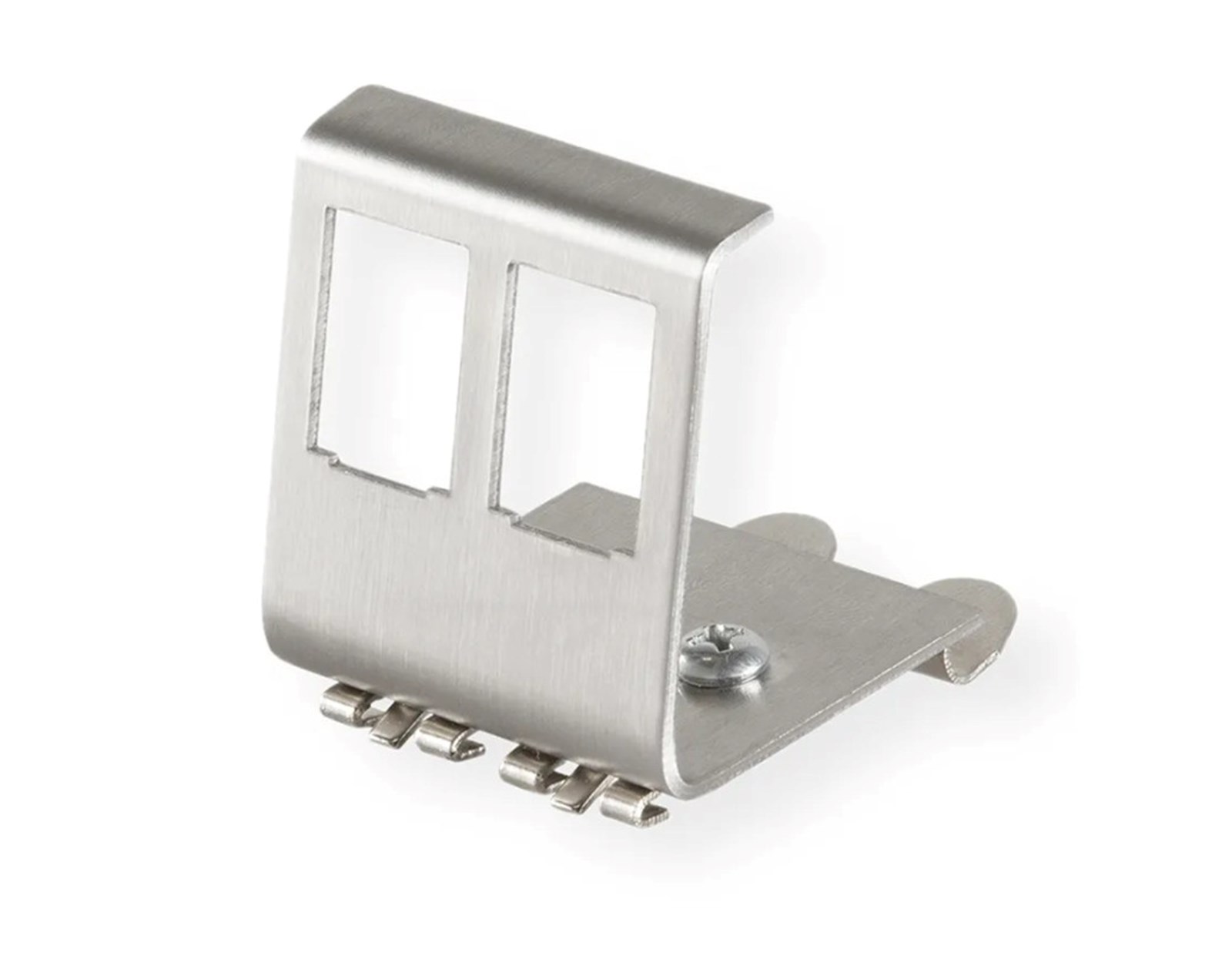Roline VALUE DIN rail adapter (prazni) za 2 Keystone modula