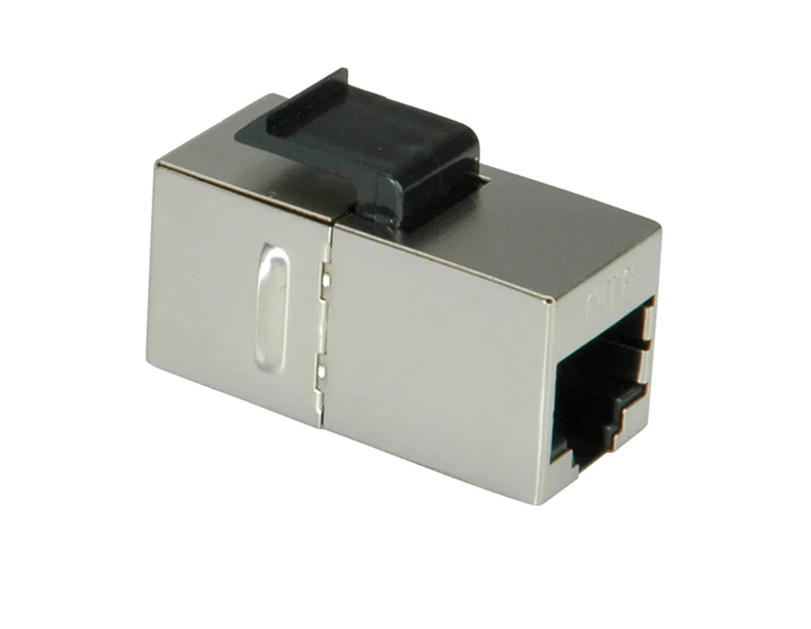 Roline VALUE RJ45 Keystone Modular Coupler Cat.6/Class E, STP, metalno ...