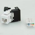Roline VALUE RJ45 Keystone konektor Cat.6/Class E, UTP (tool-free), bijeli