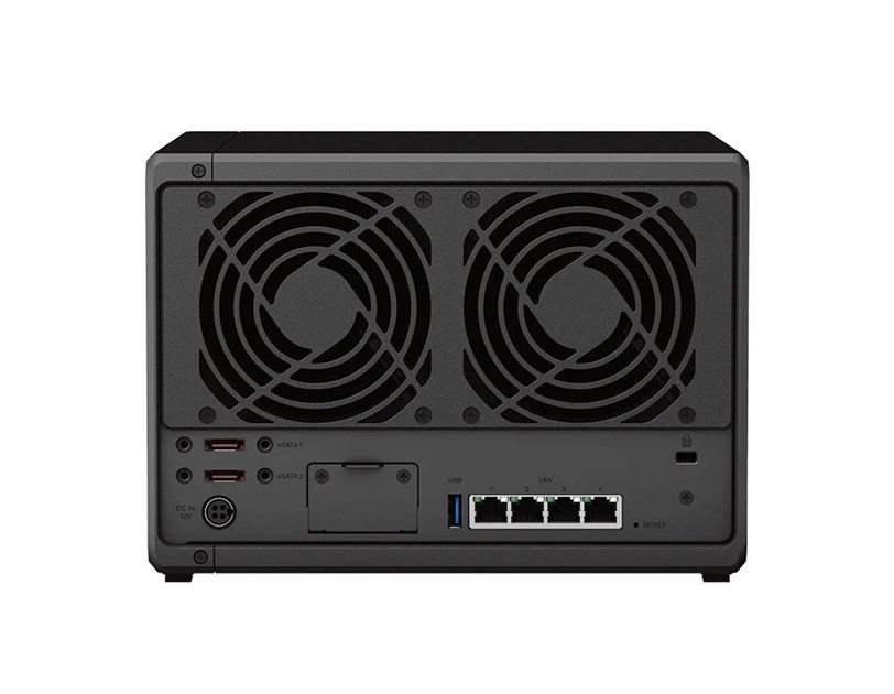 Synology DS1522+ DiskStation 5-bay All-in-1 NAS server, 2.5"/3.5" HDD/SSD/M.2 podrška, Hot Swappable HDD, Wake on LAN/WAN, 8GB DDR4, 4×G-LAN, USB3.2/eSATA