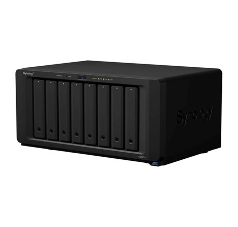 Synology DS1821+ DiskStation 8-bay All-in-1 NAS server, 2.5"/3.5" HDD/SSD/M.2 podrška, Hot Swappable HDD, Wake on LAN/WAN, 4×G-LAN, USB3.0/eSATA