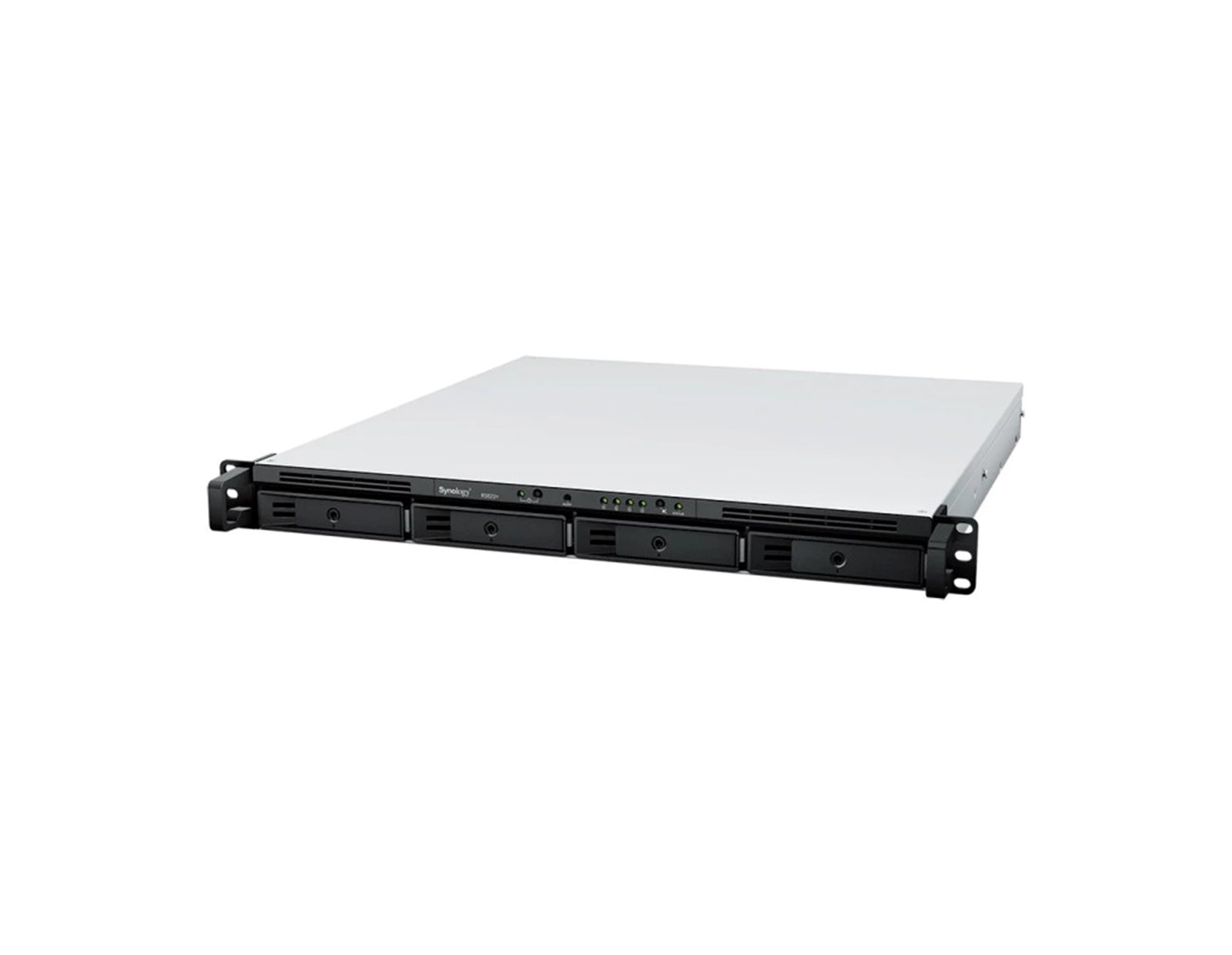 Synology RS822+ RackStation 4-bay NAS server, 2.5"/3.5" HDD/SSD podrška, Hot Swappable HDD, 2GB, 4×G-LAN/2×USB3.2/eSATA, Wake on LAN/WAN