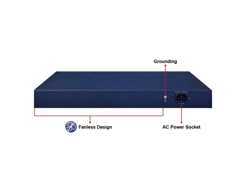 PLANET IPv4/IPv6, 24-Port 10/100/1000Base-T + 2-Port 100/1000MBPS SFP L2/L4 SNMP Manageable Gigabit Ethernet Switch