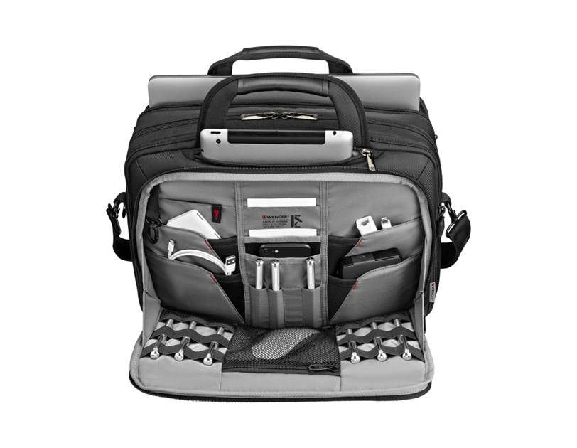 Wenger torba BC Star Expandable za prijenosnike do 16", 18/20 L, crna