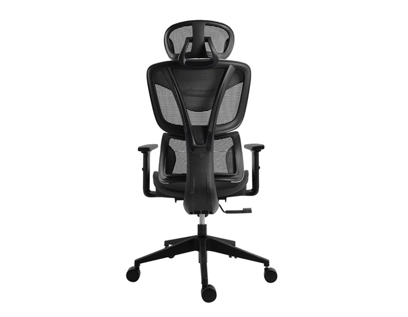 Bit Force COZY LM-2D uredska stolica, PU koža, 2D naslon za ruke, nosivost 140kg, crna