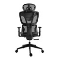 Bit Force COZY LM-2D uredska stolica, PU koža, 2D naslon za ruke, nosivost 140kg, crna