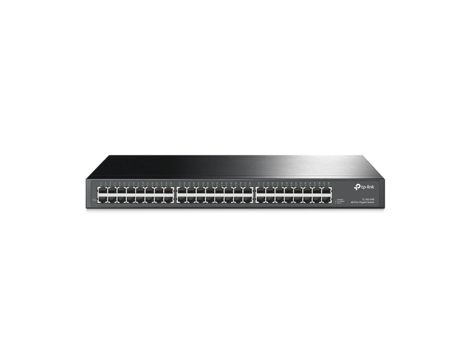 TP-Link 48-port Gigabit preklopnik (Switch), 48×10/100/1000M RJ45 ports, 1U 19" rack-mount, metalno kućište