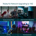 TP-Link 8-Port Multi-gigabit 10G preklopnik (Switch), 8×10G, desktop/rackmount 13" kućište