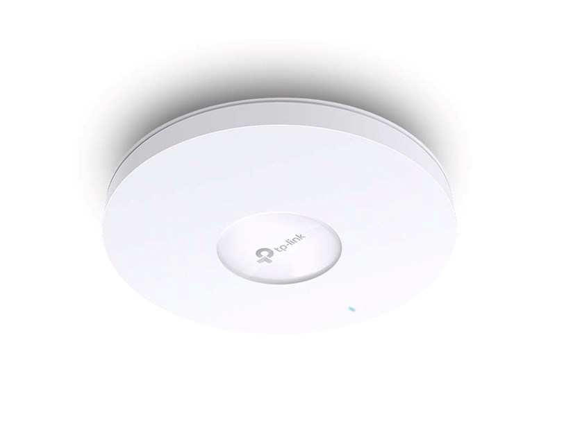 TP-Link Omada AX1800 bežična pristupna točka zidna/stropna Dual-Band Wi-Fi 6 (AP) 574Mbps/1201Mbps (2.4GHz/5GHz), 802.11ax/ac/n/g/b/a, 1×G-LAN, podrška za PoE, 4×interna antena