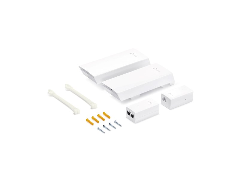 TP-Link Omada Long Range bežična pristupna točka vanjska (AP) 5km, 867Mbps (5GHz), IEEE 802.11 a/b/g/n/ac, podrška za Pasive PoE, 3×LAN, 2×2 11.0 dBi usmjeriva antena