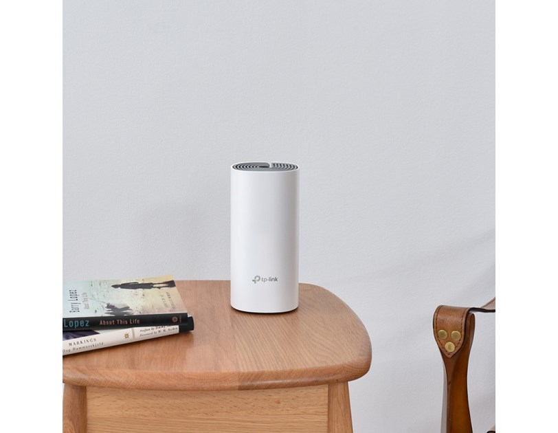 TP-Link AC1200 Deco E4 (2 pack) Mesh Wi-Fi, Dual-Band 300Mbps/867Mbps (2.4GHz/5GHz), 2×LAN, 2×interna antena, Deco App
