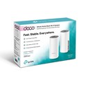 TP-Link AC1200 Deco E4 (2 pack) Mesh Wi-Fi, Dual-Band 300Mbps/867Mbps (2.4GHz/5GHz), 2×LAN, 2×interna antena, Deco App