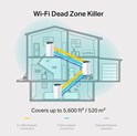 TP- Link AC1900 Deco S7 (3-pack) Mesh Wi-Fi, Dual-Band, 600 Mbps/1300 Mbps (2.4GHz/5GHz), 3×LAN, 3×interna antena, Deco App