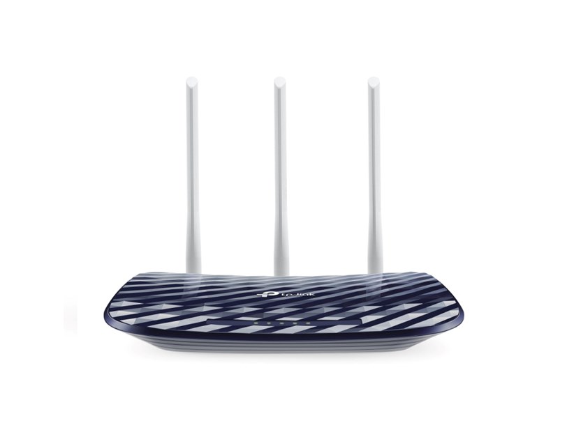TP-Link AC750 Archer C20 bežični usmjerivač (Dual-Band Router) 300Mbps/433Mbps (2.4GHz/5GHz), 802.11a/b/g/n/ac, 1×WAN, 4×LAN, WPS, 3×fiksna antena