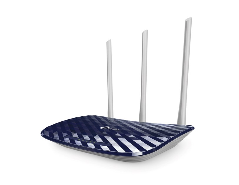 TP-Link AC750 Archer C20 bežični usmjerivač (Dual-Band Router) 300Mbps/433Mbps (2.4GHz/5GHz), 802.11a/b/g/n/ac, 1×WAN, 4×LAN, WPS, 3×fiksna antena