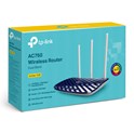 TP-Link AC750 Archer C20 bežični usmjerivač (Dual-Band Router) 300Mbps/433Mbps (2.4GHz/5GHz), 802.11a/b/g/n/ac, 1×WAN, 4×LAN, WPS, 3×fiksna antena