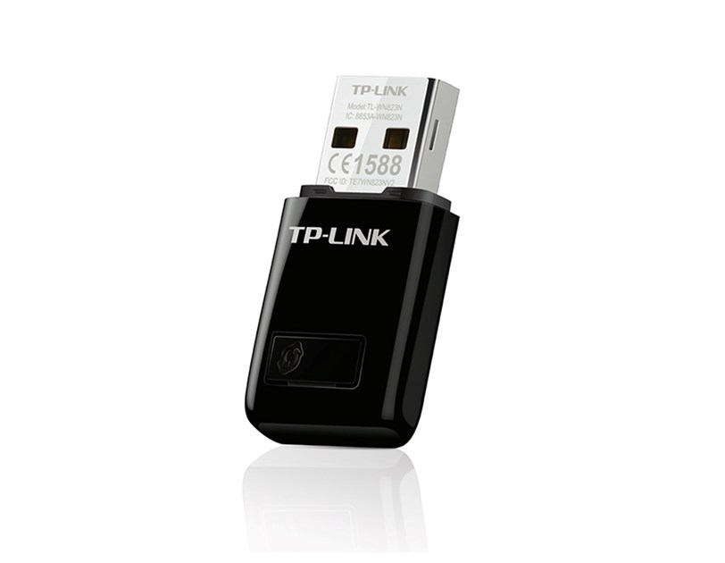 TP-Link bežični USB mini adapter 300Mbps (2.4GHz), 802.11n/g/b, QSS tipka