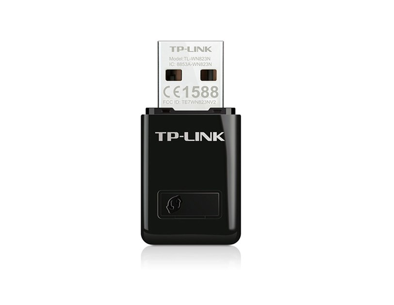 TP-Link bežični USB mini adapter 300Mbps (2.4GHz), 802.11n/g/b, QSS tipka
