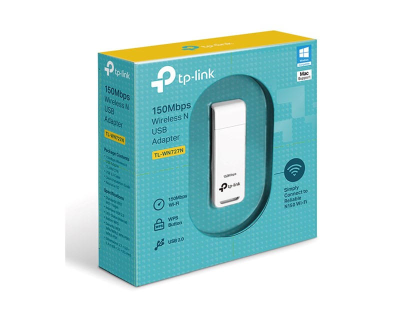 TP-Link bežični USB adapter 150Mbps (2.4GHz), 802.11n/g/b