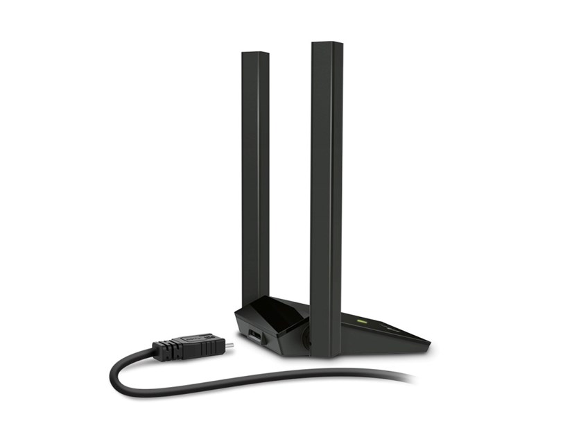 TP-Link AC1300 Archer T4U Plus bežični Dual-Band USB3.0 adapter 400Mbps/867Mbps (2.4GHz/5GHz), 802.11a/b/g/n/ac, 2×5dBi antene