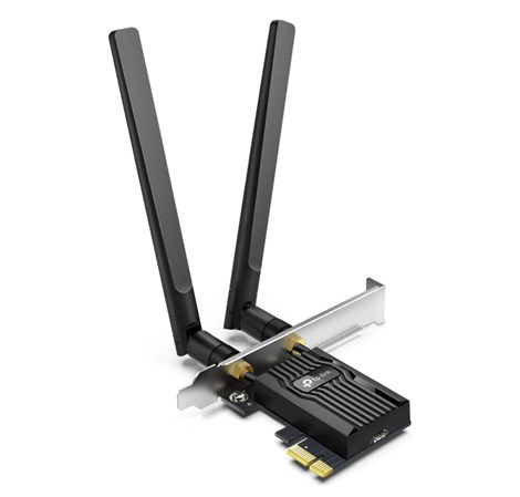 TP-Link AX3000 Archer TX55E bežični Dual-Band Wi-Fi 6 BT5.2 PCI-E adapter 574Mbps/2402Mbps (2.4GHz/5GHz), 802.11ax/ac/n/a/g/b, 2× dual band antene