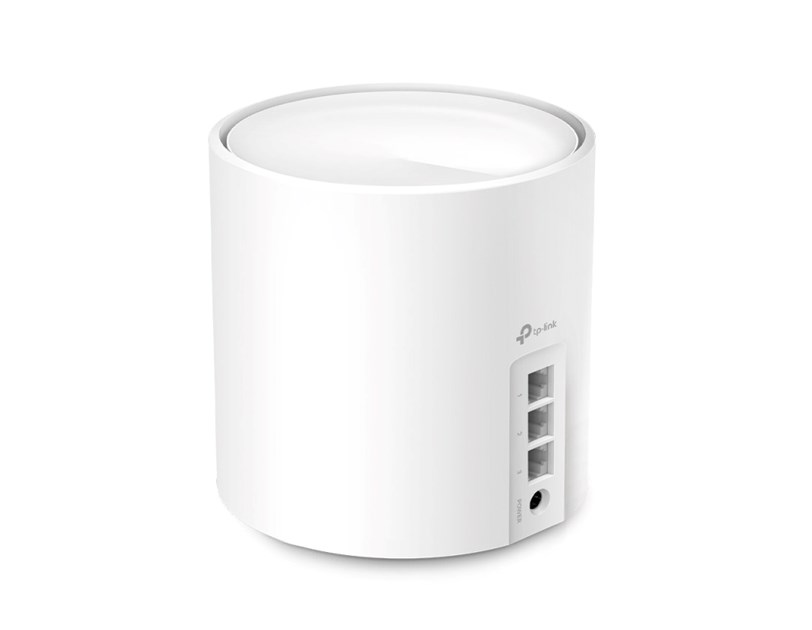 TP-Link AX3000 Deco X50 (2-pack), Dual-Band Mesh Wi-Fi 6, 574Mbps/2402Mbps (2.4GHz/5GHz), 802.11ax/ac/n/a/b/g, 3×G-LAN, Deco App
