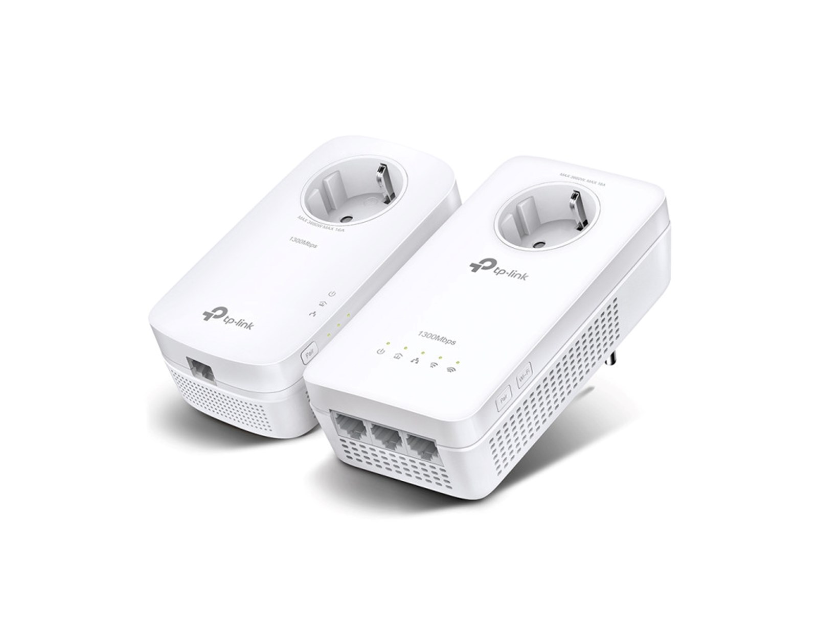 TP-Link AV1300 Powerline bežični mrežni adapter, 300Mbps/867Mbps (2.4GHz/5GHz), 3×GLAN, dodatna strujna utičnica, (TL-PA8010P & TL-WPA8631P)