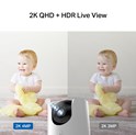 TP-Link Tapo C225 AI kamera 2K QHD 4MP, H.264, 360°/114° Pan/Tilt, Enhanced Night Vision, microSD, dvosmjerni audio, AI detekcija pokreta, Wi-Fi, Tapo app