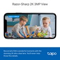 TP-Link Tapo C110 kamera UHD 3MP, H.264, Advanced Night Vision, microSD, dvosmjerni audio, detekcija pokreta, Wi-Fi, Tapo app 