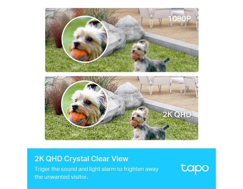 TP-Link Tapo C420WS kamera (2 kom) + Tapo H200 HUB 2K QHD), H.264, Full-Color Night Vision, 2xSpotlights, microSD, dvosmjerni audio, detekcija pokreta, vodootporna IP65, Wi-Fi, Tapo app