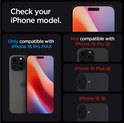 Spigen Glass tR EZ Fit (Privacy) 2 Pack, transparency - iPhone 16 Pro Max (AGL07908)