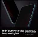Spigen Glass tR EZ Fit (Privacy) 2 Pack, transparency - iPhone 16 Pro Max (AGL07908)
