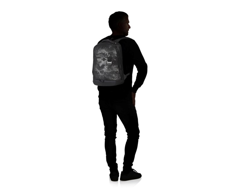 Samsonite ruksak Midtown za prijenosnike do 14", 19 L, kamuflažno sivi
