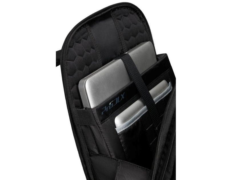 Samsonite ruksak Pro-DLX 6 za prijenosnike do 15.6", 21/26 L, kameno sivi