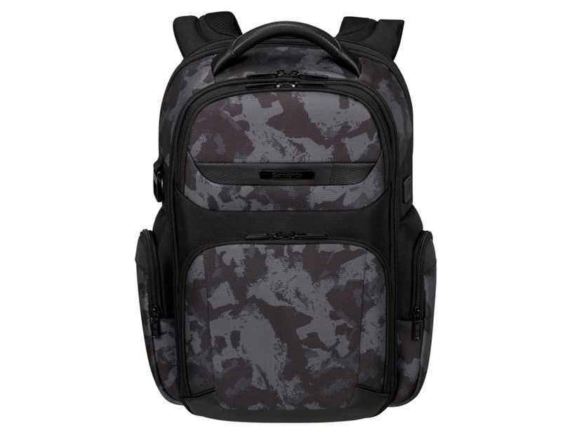 Samsonite ruksak Pro-DLX 6 za prijenosnike do 15.6", 21/26 L, kameno sivi