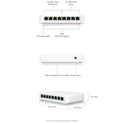 Ubiquiti UniFi Managed 8-port Gigabit Switch (4-port PoE+) 52W (USW-LITE-8-PoE)