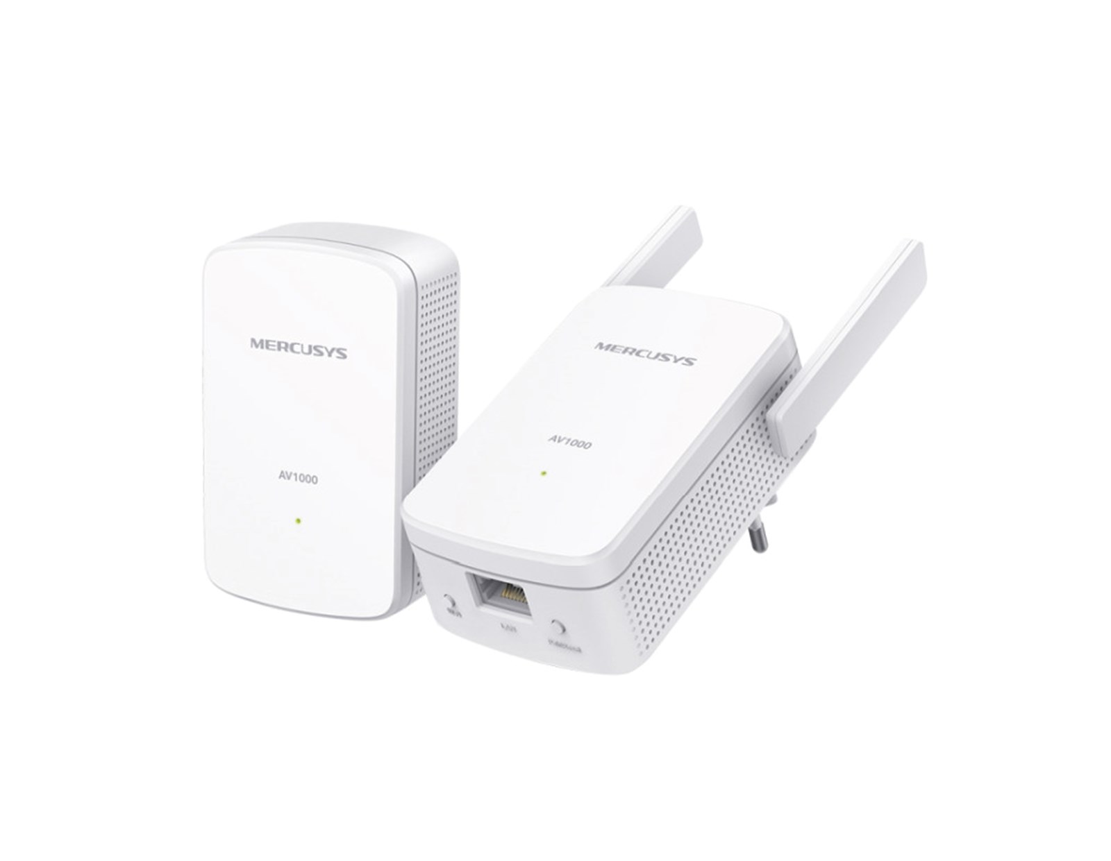 Mercusys AV1000 Powerline Gigabit mrežni adapter, 1000Mbps, HomePlug AV2 (MP510 & MP500)