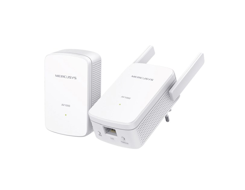 Mercusys AV1000 Powerline Gigabit mrežni adapter, 1000Mbps, HomePlug AV2 (MP510 & MP500) 