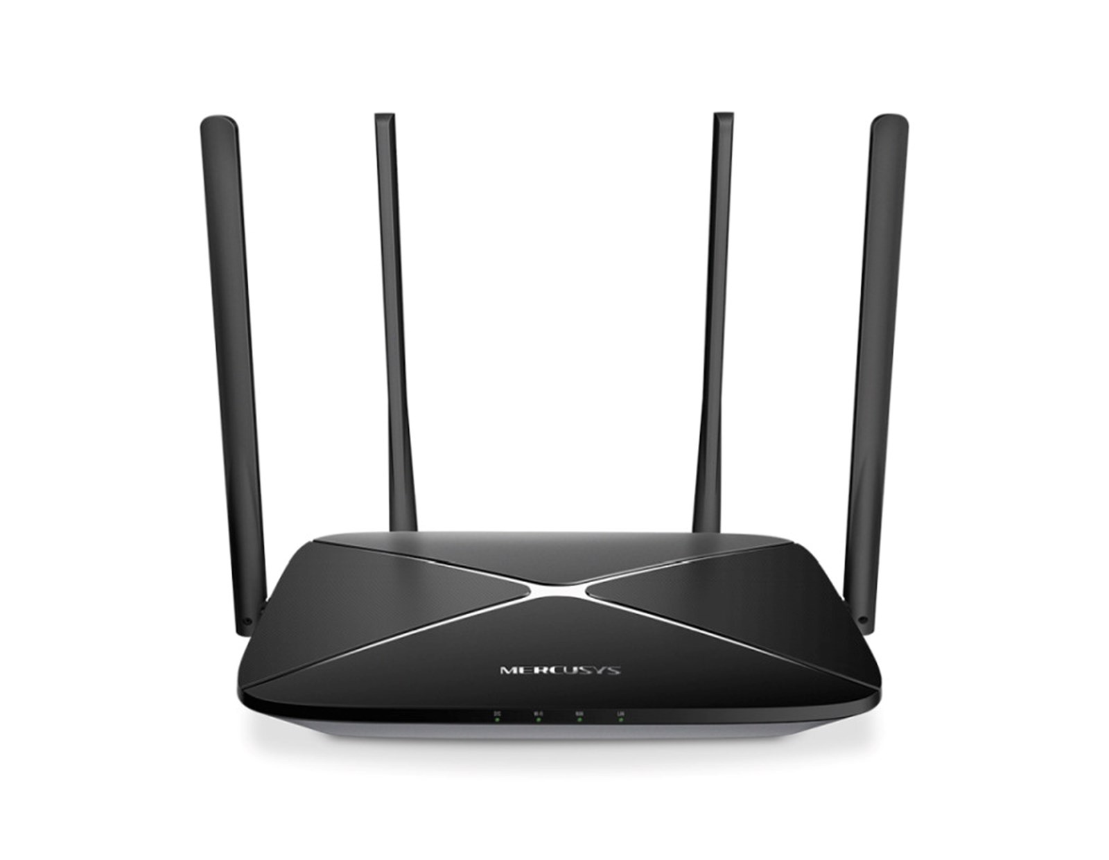 Mercusys AC1200 bežični usmjerivač (Dual-Band Gigabit Router) 300Mbps/867Mbps (2.4GHz/5GHz), 802.11ac/b/g/n, 1×G-WAN, 4×G-LAN, 4 x fiksne antene