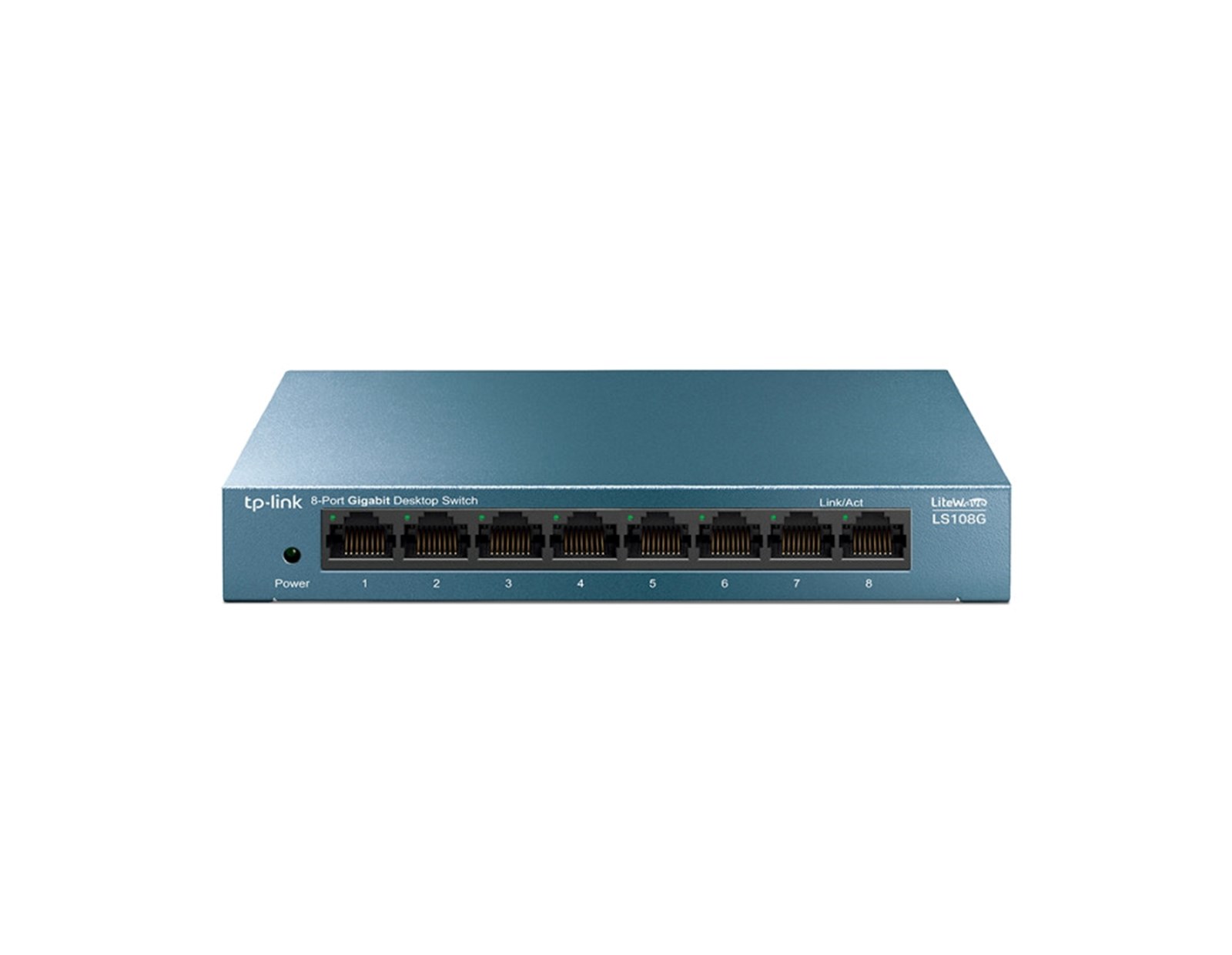 TP-Link 8-Port 10/100/1000Mbps Desktop Network preklopnik (Switch) Auto-Negotiation RJ45, Auto-MDI/MDIX, metalno kučište