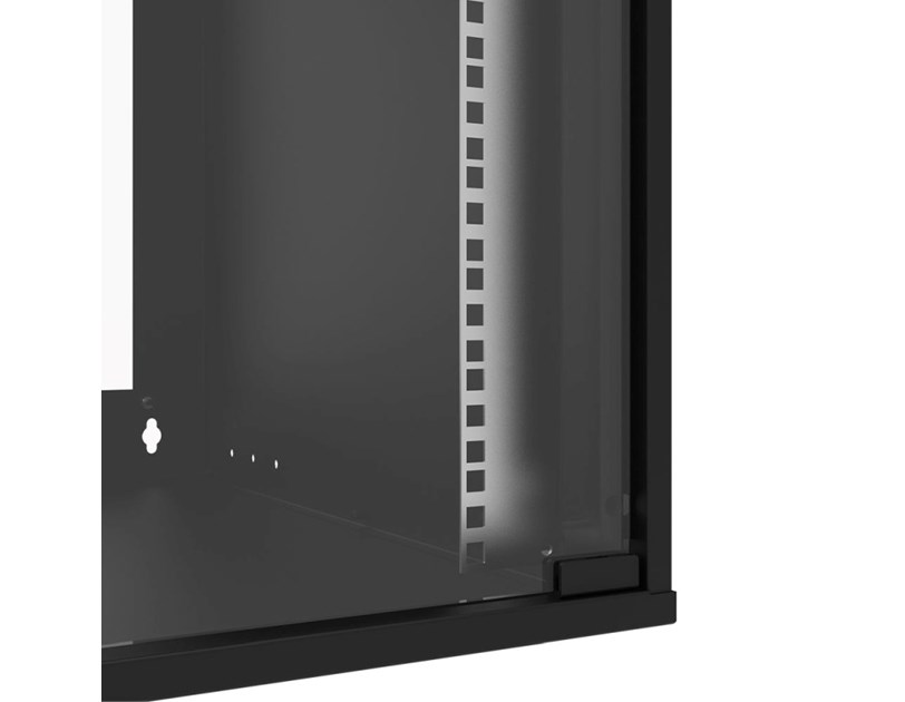 Canovate 19" 15U 600x600x711 ECO SOHO zidni ormar, crni (WC1S-9-1566F)