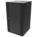Canovate 21U 600x600x1022 SINGLE zidni ormar s bočnim stranama koje se mogu otvoriti izvana, crni (WS3O-9-2166F)